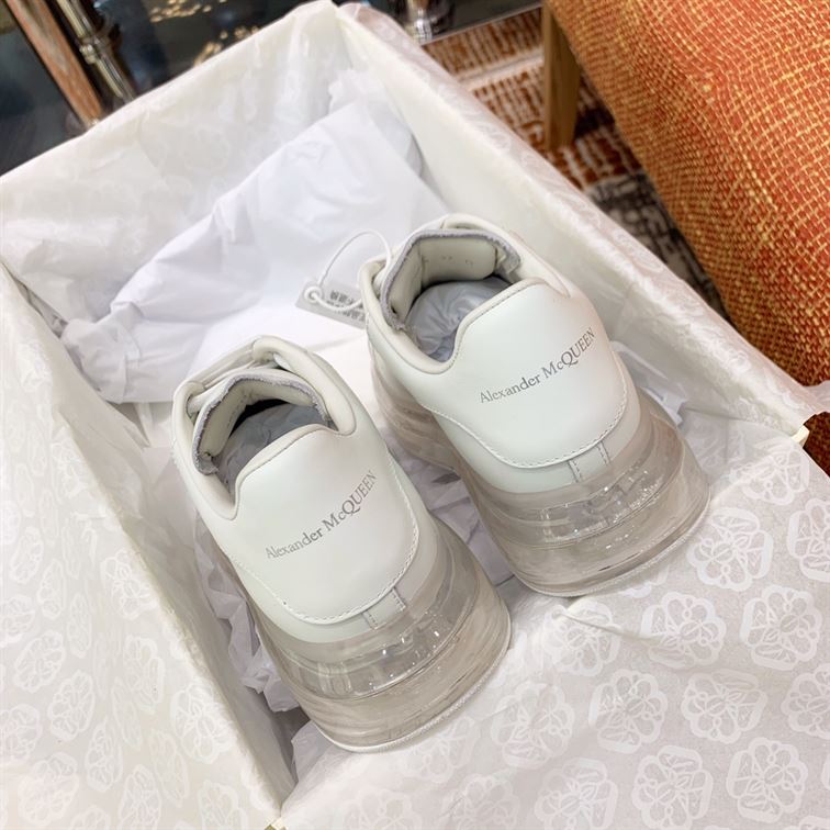 ALEXANDER MCQUEEN CLEAR SOLE OVERSIZED SNEAKERS - ALD012