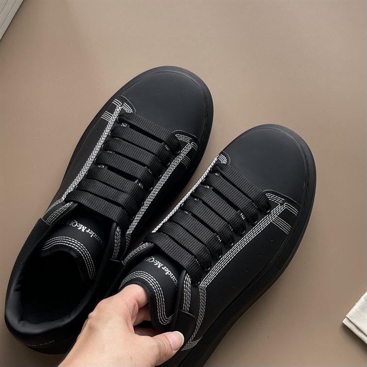 ALEXANDER MCQUEEN OVERSIZED LEATHER SNEAKERS - ALD018