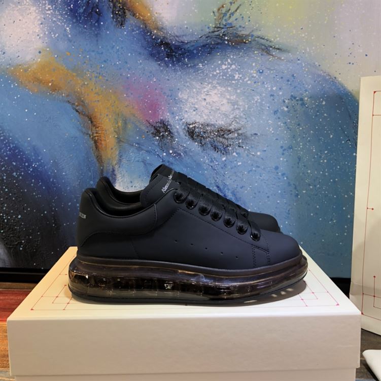 ALEXANDER MCQUEEN TRANSPARENT SOLE LACE-UP SNEAKERS - ALD032