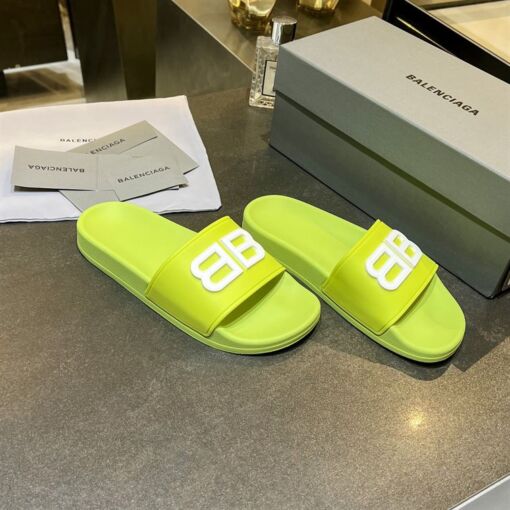 BALENCIAGA BB POOL SLIDE SANDALS - BBD012