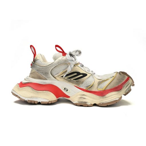 BALENCIAGA CARGO SNEAKER WHITE RED - BLA092