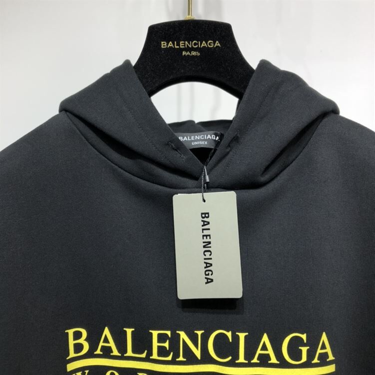 BALENCIAGA RETAIL THERAPY LOGO HOODIE - BH005