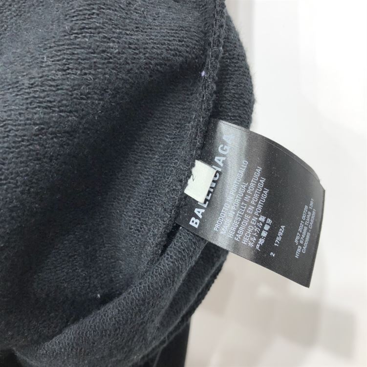 BALENCIAGA RETAIL THERAPY LOGO HOODIE - BH005