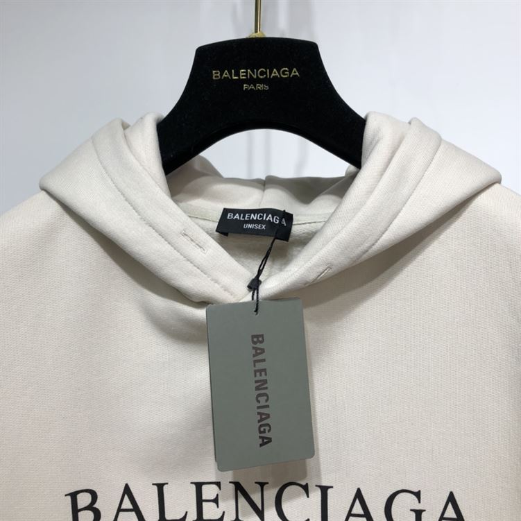 BALENCIAGA RETAIL THERAPY LOGO HOODIE - BH006