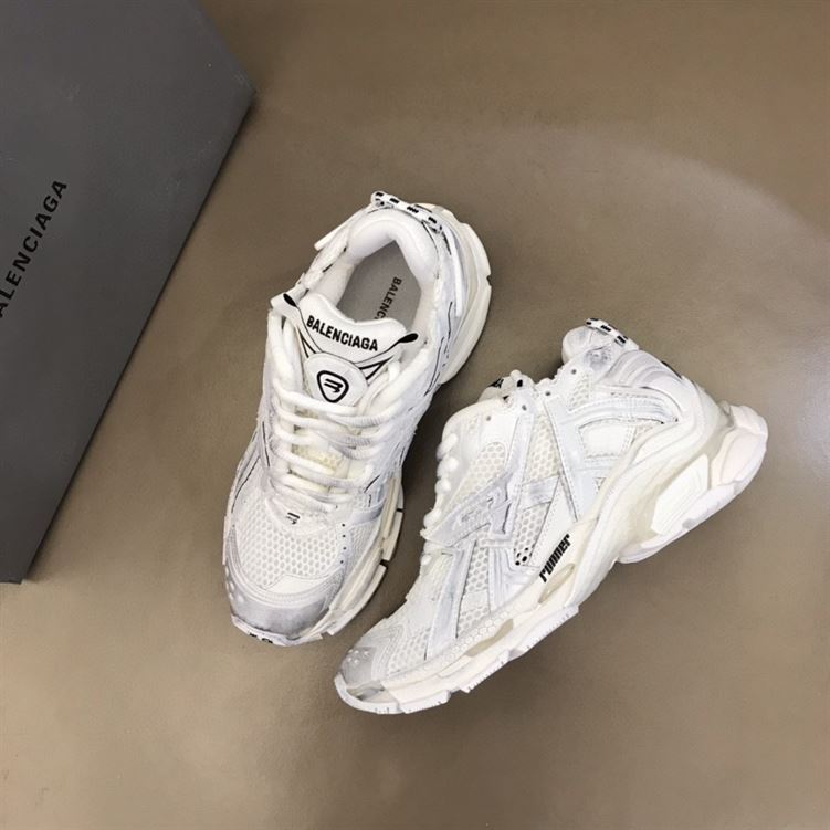 BALENCIAGA RUNNER SNEAKERS IN WHITE - BLA006