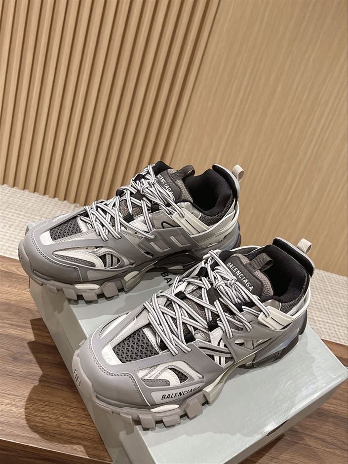 BALENCIAGA TRACK TRAINERS GREY - BLA071
