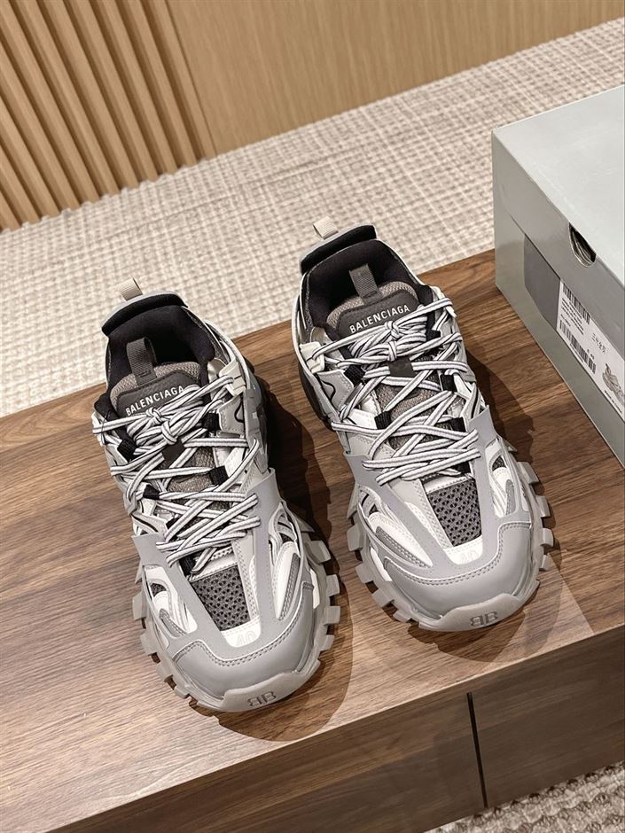 BALENCIAGA TRACK TRAINERS GREY - BLA071