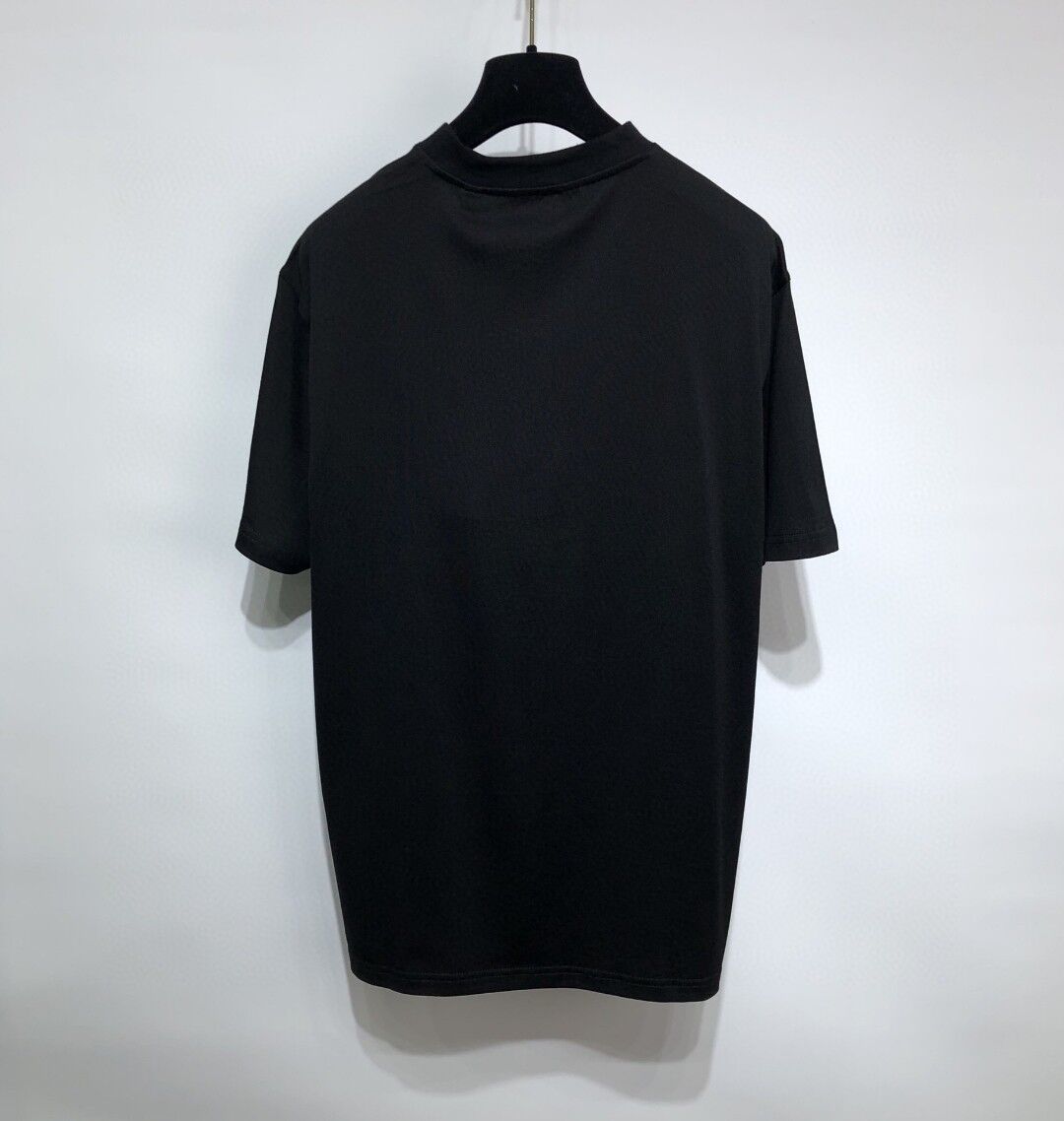 BURBERRY MONSTER GRAPHIC PRINT COTTON OVERSIZED T-SHIRT - BRS014