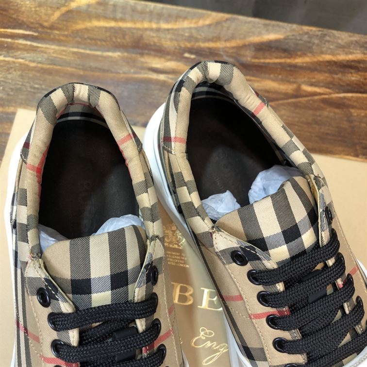 BURBERRY VINTAGE CHECK COTTON SNEAKER - BBR011
