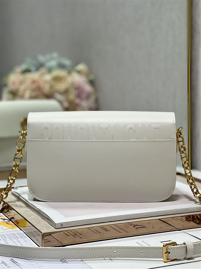 DIOR 30 MONTAIGNE AVENUE BAG LATTE BOX CALFSKIN