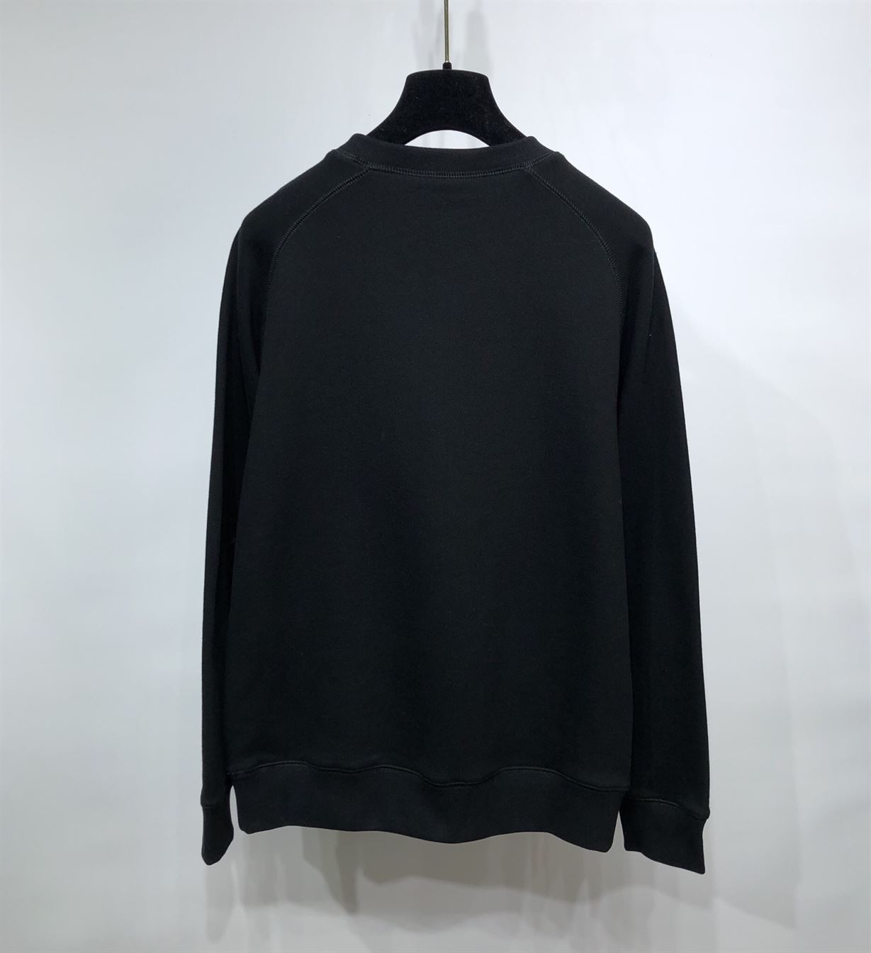 DIOR AND PETER DOIG HOODED SWEATSHIRT BLACK