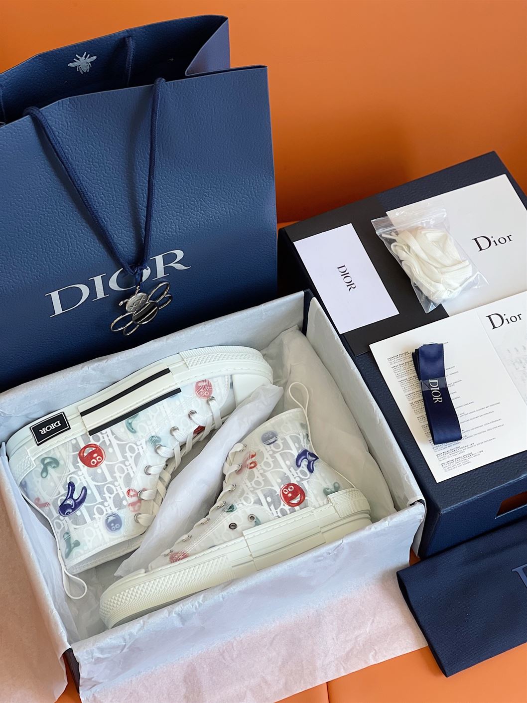 DIOR B23 HIGH-TOP SNEAKER - DO038