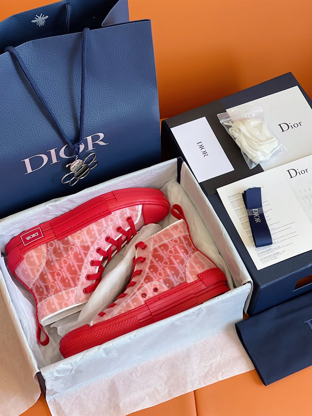 DIOR B23 HIGH-TOP SNEAKER - DO039
