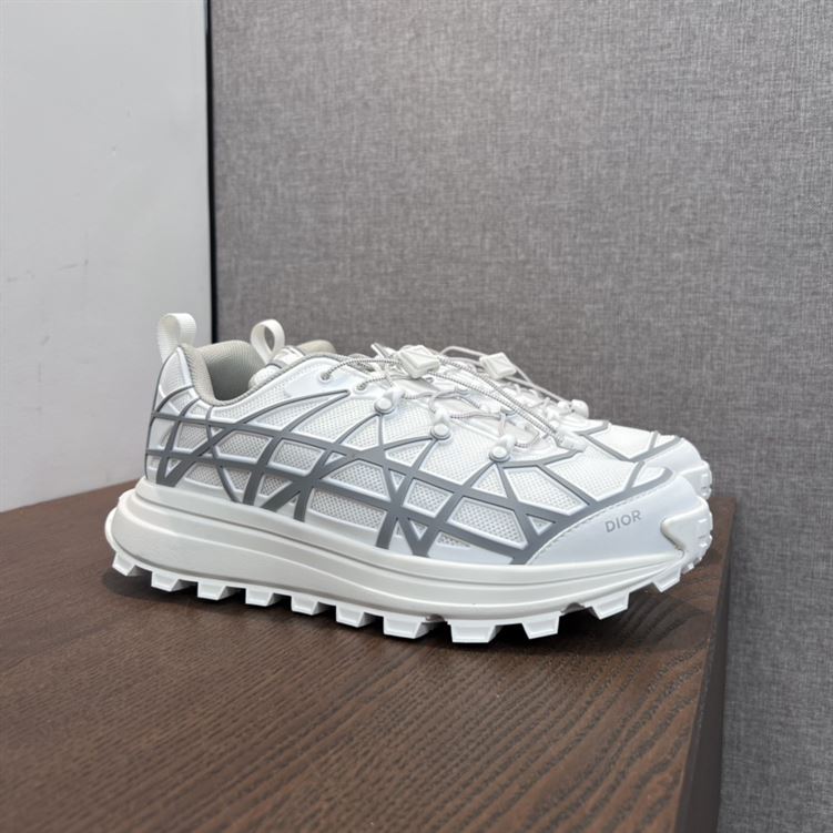 DIOR B31 RUNNER SNEAKER WHITE GREY - DO098