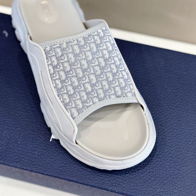 DIOR H-TOWN SANDAL GRAY RUBBER - DS003