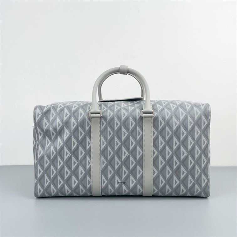 DIOR LINGOT 50 BAG GRAY CD DIAMOND CANVAS - DIO029