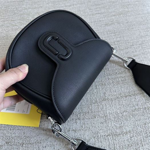 DIOR MARC JACOBS THE J MACRC BLACK SADDLE BAG