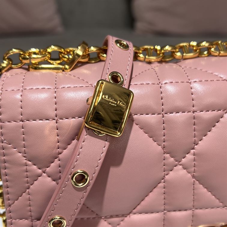 DIOR MEDIUM DIOR CARO BAG ROSE DES VENTS