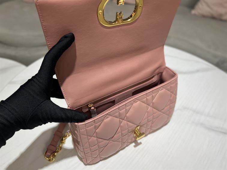 DIOR MEDIUM DIOR CARO BAG ROSE DES VENTS