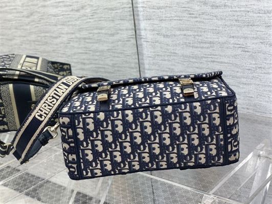 DIOR MEDIUM DIORCAMP BAG BLUE