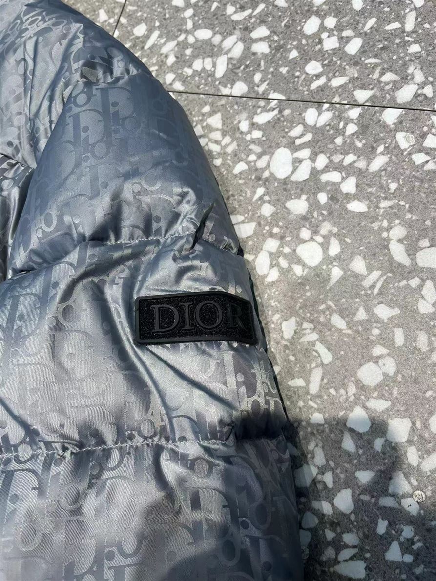 DIOR OBLIQUE DOWN JACKET TECHNICAL JACQUARD - DRC019