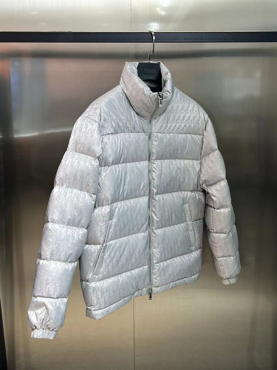 DIOR OBLIQUE DOWN JACKET TECHNICAL JACQUARD - DRC020