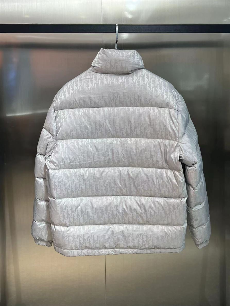DIOR OBLIQUE DOWN JACKET TECHNICAL JACQUARD - DRC020