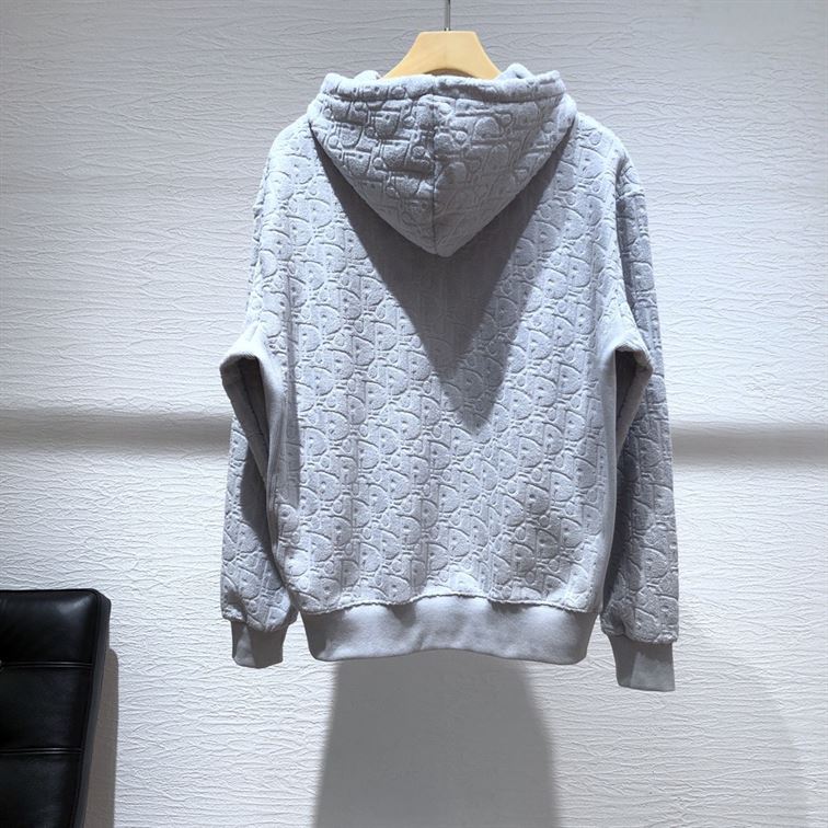 DIOR OBLIQUE HOODED SWEATSHIRT RELAXED FIT - DOS020