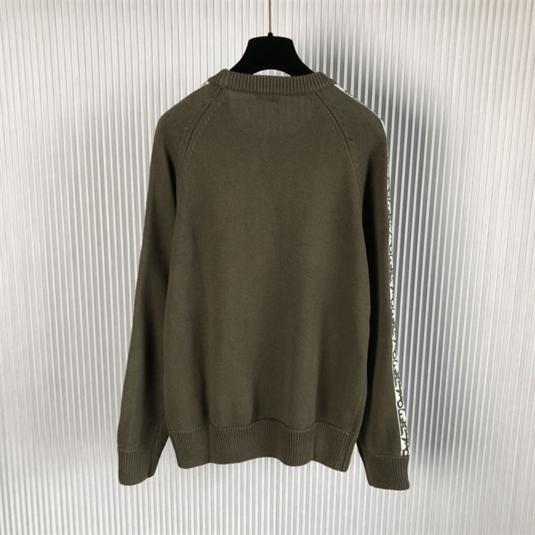 DIOR SWEATER WITH DIOR OBLIQUE INSERTS - DOS019