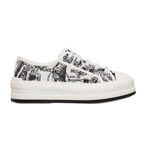 DIOR WALK’N’DIOR PLATFORM LOW-TOP SNEAKER - DO145