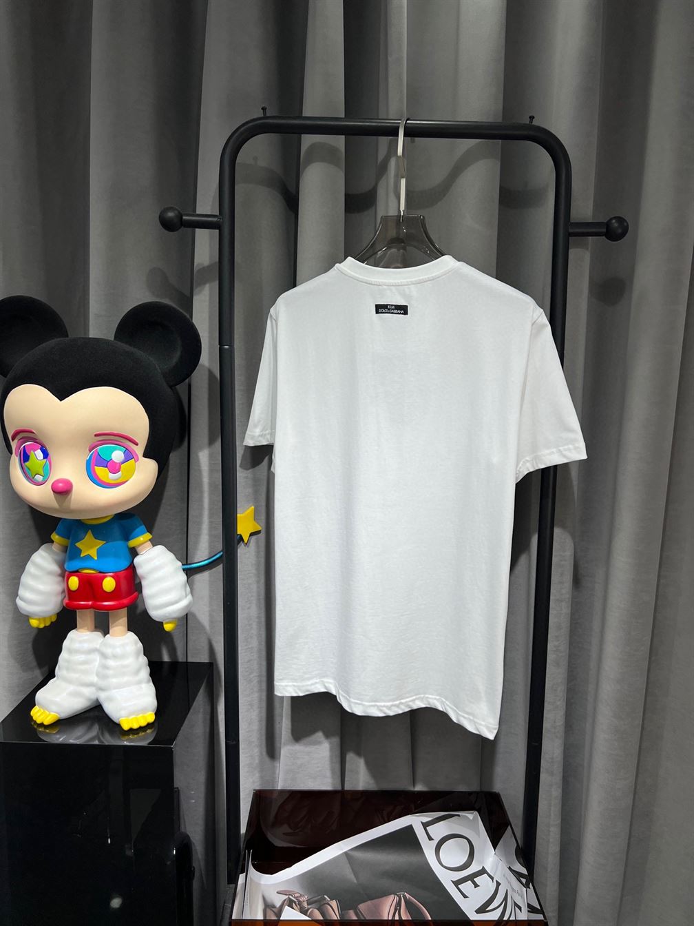 DOLCE & GABBANA CIAO KIM PASTA-PRINT T-SHIRT - DT012