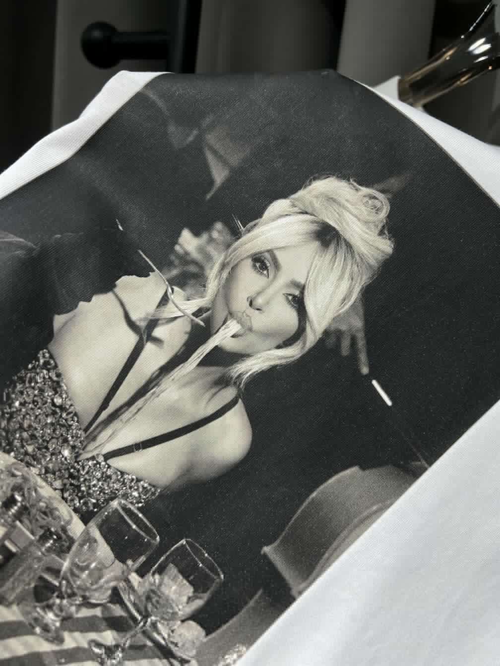 DOLCE & GABBANA CIAO KIM PASTA-PRINT T-SHIRT - DT012