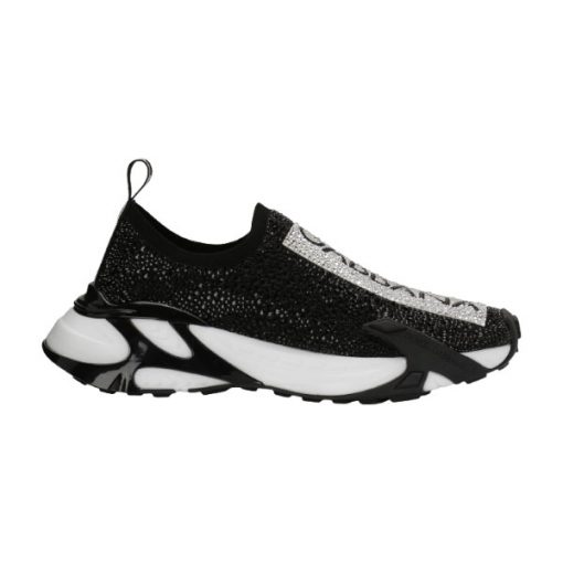 DOLCE & GABBANA FAST SNEAKERS WITH RHINESTONES – DG043