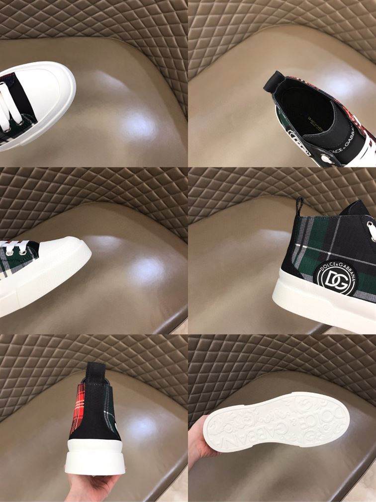 DOLCE & GABBANA PORTOFINO LIGHT MID-TOP SNEAKERS – DG006