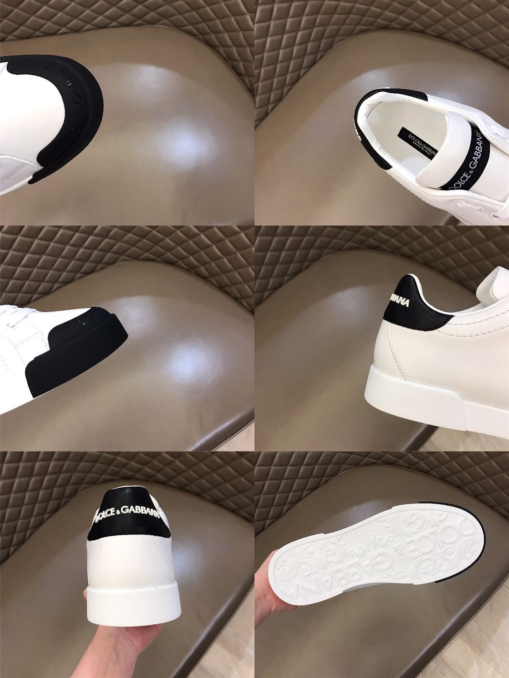 DOLCE & GABBANA PORTOFINO LOW-TOP SNEAKERS - DG011