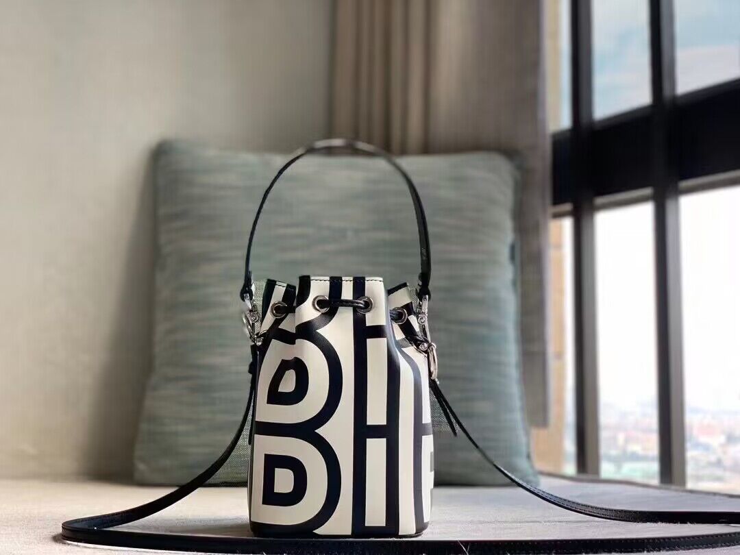 FENDI MON TRESOR TWO TONE LEATHER