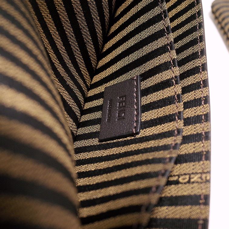 FENDI WALLET ON CHAIN WITH POUCHES BROWN MINI BAG