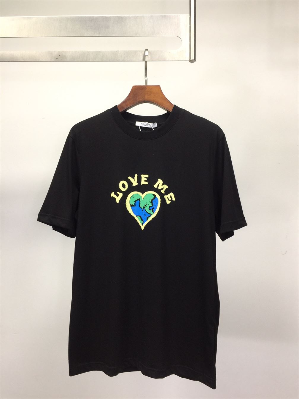 GIVENCHY LOVE ME PRINTED COTTON-JERSEY T-SHIRT - GTS010