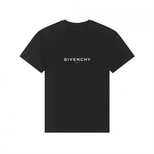 GIVENCHY REVERSE OVERSIZED T-SHIRT IN BLACK - GTS008