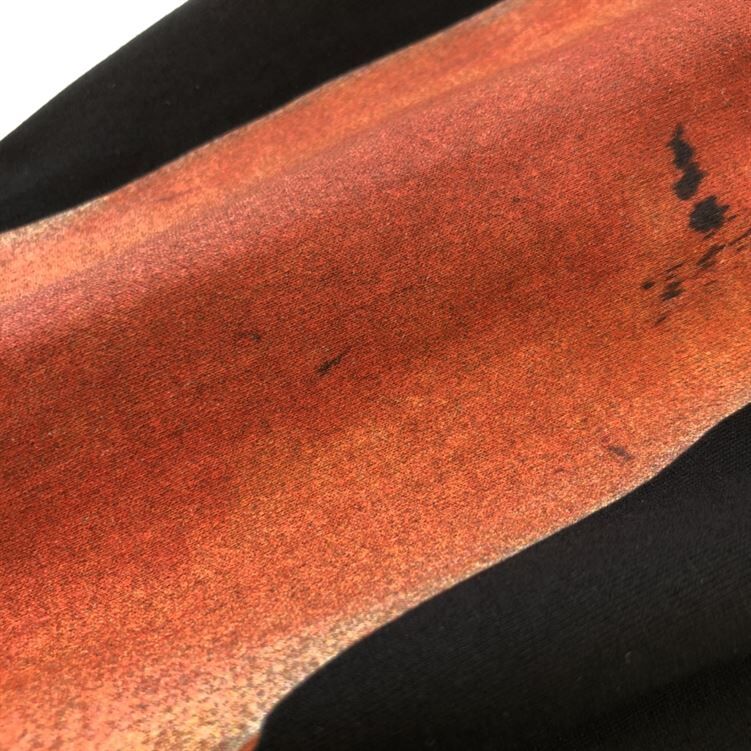 GIVENCHY SLIM FIT T-SHIRT IN JERSEY WITH CERAMIC PRINT IN BLACK - GTS003