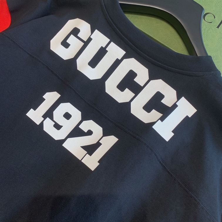 GUCCI 100 COTTON T-SHIRT IN BLACK - GGS033