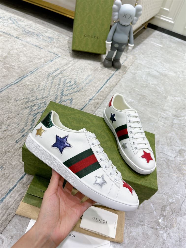 GUCCI ACE EMBROIDERED SNEAKER - GCC088