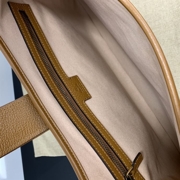 GUCCI APHRODITE MEDIUM SHOULDER BAG IN BROWN