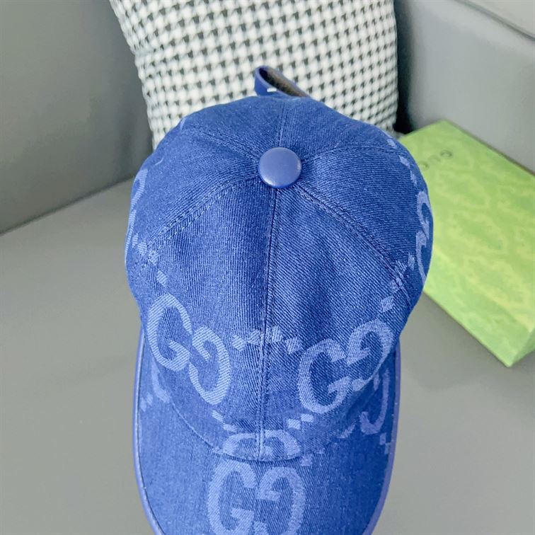 GUCCI BASEBALL BLUE HAT