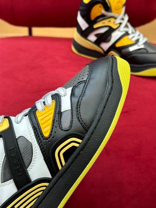 GUCCI BASKET HIGH-TOP SNEAKERS - GCC080