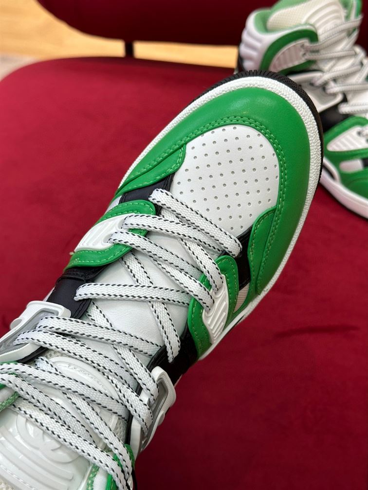GUCCI BASKET HIGH-TOP SNEAKERS - GCC086