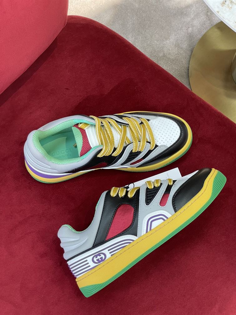 GUCCI BASKET SNEAKER IN BLACK DEMETRA - GCC111