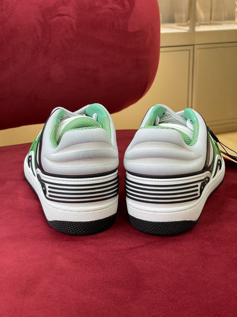 GUCCI BASKET SNEAKER IN GREEN DEMETRA - GCC109