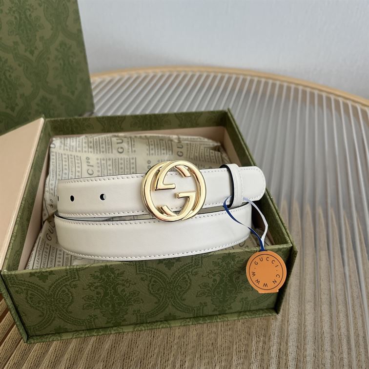GUCCI BLONDIE BELT WHITE - GB046