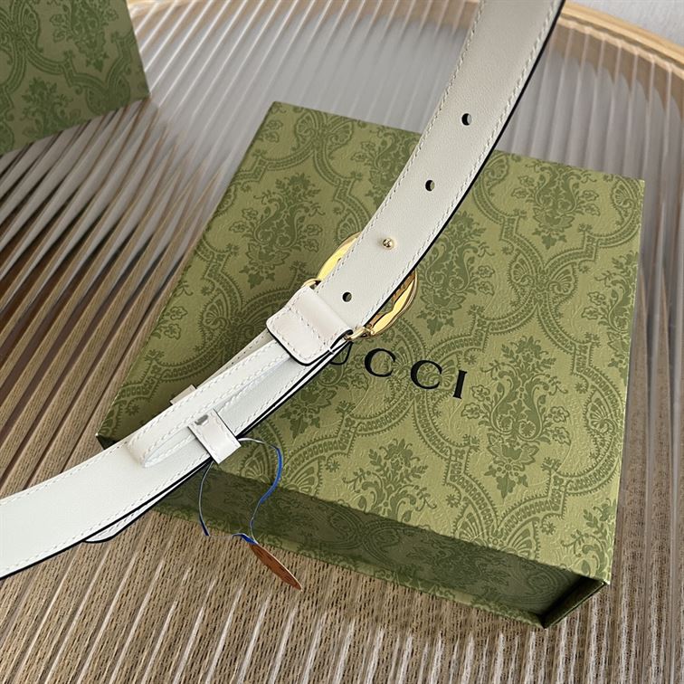 GUCCI BLONDIE BELT WHITE - GB046